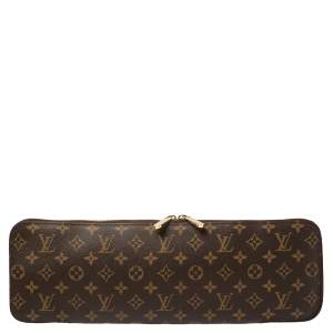 Pre Owned Louis Vuitton Monogram Canvas 5 Tie Case