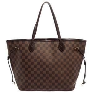 Louis Vuitton Damier Ebene Canvas Neverfull MM Bag