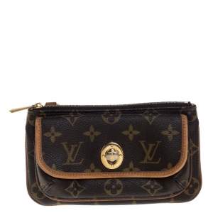 Pre Owned Louis Vuitton Monogram Canvas Tikal Pochette