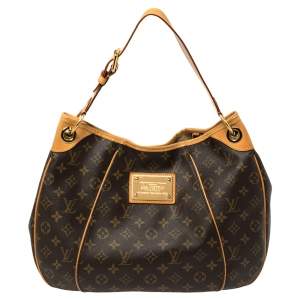 Pre Owned Louis Vuitton Monogram Canvas Galliera PM Bag