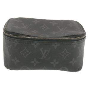 مملوكة مسبقًا Louis Vuitton Monogram Eclipse Canvas Cube de Rangement Vanity Pouch