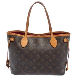 Louis Vuitton Monogram Canvas Neverfull PM NM Bag