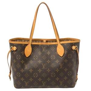 Pre Owned Louis Vuitton Monogram Canvas Neverfull PM Bag
