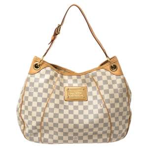 Pre Owned Louis Vuitton Damier Azur Canvas Galliera PM bag