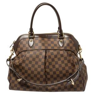 Pre Owned Louis Vuitton Damier Ebene Canvas Trevi GM Bag