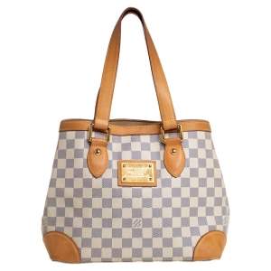 مملوكة مسبقًا Louis Vuitton Damier Azur Canvas Hampstead PM Bag