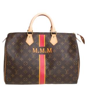 مملوكة مسبقًا Louis Vuitton Monogram Canvas My LV Heritage Speedy 35 Bag