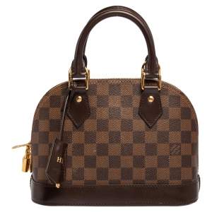 مملوكة مسبقًا Louis Vuitton Damier Ebene Canvas Alma BB Bag