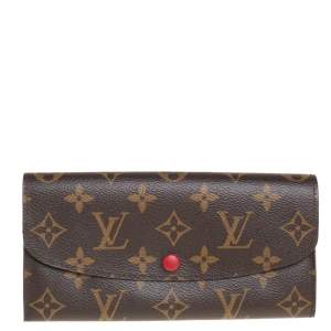 مملوكة مسبقًا Louis Vuitton Monogram Canvas Emilie Wallet