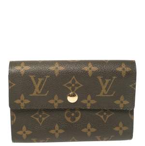 مملوكة مسبقًا Louis Vuitton Monogram Canvas Alexandra Wallet