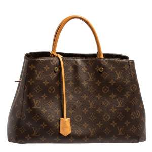 Pre Owned Louis Vuitton Monogram Canvas Montaigne GM Bag