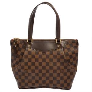 Pre Owned Louis Vuitton Damier Coated Canvas Westminster PM Tote