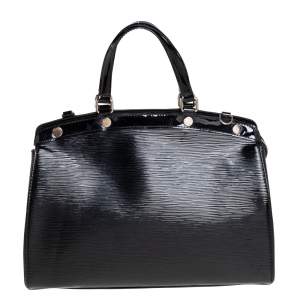 Louis Vuitton Black Electric Epi Leather Brea MM Bag