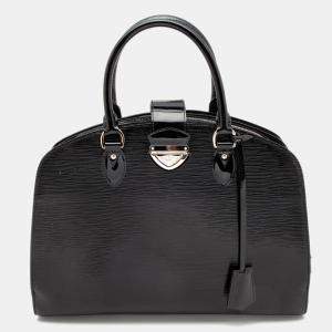 Pre Owned حقيبة لوي فيتون بون نوف  جلد إيبي أسود اليكتريك GM 