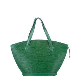 Louis Vuitton Green Epi Leather Saint Jacques Short Strap PM Bag