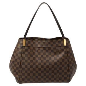 Pre Owned Louis Vuitton Damier Ebene Canvas Marylebone GM Bag