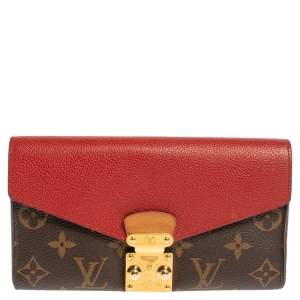 مملوكة مسبقًا Louis Vuitton Cherry Monogram Canvas and Leather Pallas Wallet