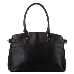 Louis Vuitton Black Epi Leather Sorbonne Bag