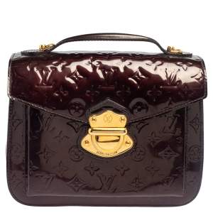 مملوكة مسبقًا Louis Vuitton Rouge Fauviste Monogram Vernis Mirada Bag 