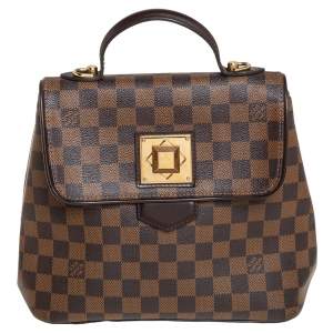 مملوكة مسبقًا Louis Vuitton Damier Ebene Canvas Bergamo MM Bag