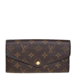 مملوكة مسبقًا Louis Vuitton Monogram Canvas Sarah Wallet