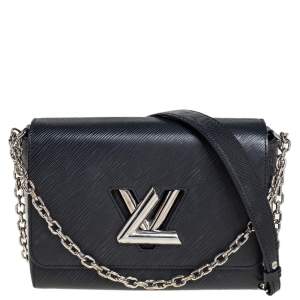 Pre Owned Louis Vuitton Black Epi Leather Twist MM Bag