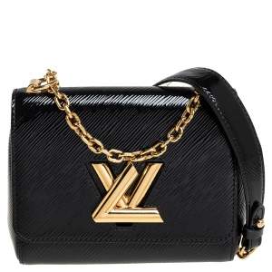 Pre Owned Louis Vuitton Black Electric Epi Leather Twist PM Bag
