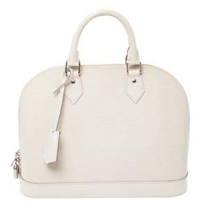 Louis Vuitton Ivorie Epi Leather Alma PM Bag