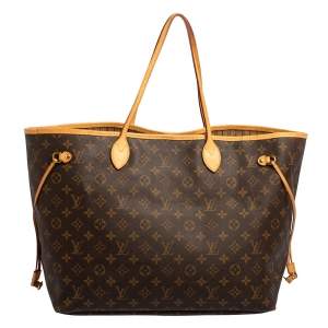 Pre Owned Louis Vuitton Monogram Canvas Neverfull GM Bag