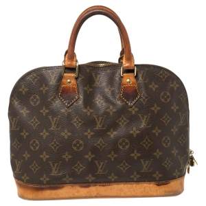 Pre Owned Louis Vuitton Monogram Canvas Alma PM bag