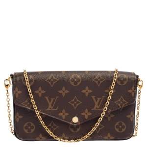 مملوكة مسبقًا Louis Vuitton Monogram Canvas Felicie Pochette Bag