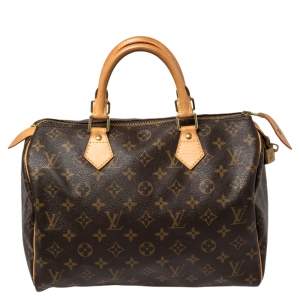 Pre Owned حقيبة لوي فيتون سبيدي 30 كانفاس مونوغرامي