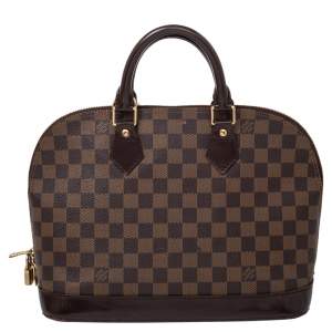 مملوكة مسبقًا حقيبة لوي فيتون "ألما" كانفاس دامييه إيبين PM