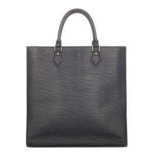 مملوكة مسبقًا Louis Vuitton Black Epi Leather Sac Plat PM Bag