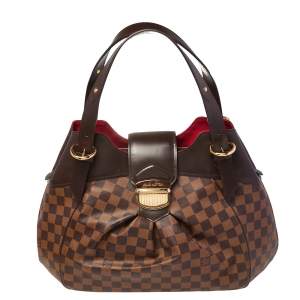 مملوكة مسبقًا Louis Vuitton Damier Ebene Canvas Sistina GM Bag