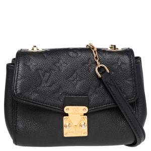 Louis Vuitton Black Empreinte Leather Saint Germain BB Bag