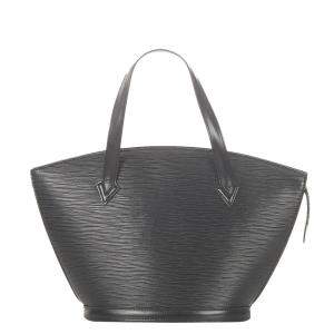 Louis Vuitton Black Epi Leather Saint Jacques PM Short Strap Bag