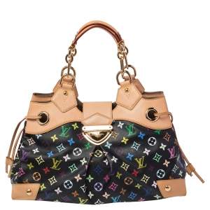 مملوكة مسبقًا Louis Vuitton Black Multicolore Monogram Canvas Ursula Bag
