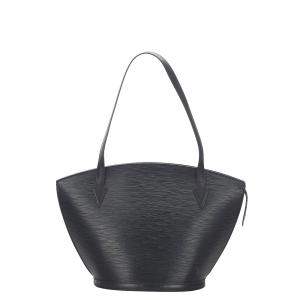 Louis Vuitton Black Epi Leather Saint Jacques PM Long Strap Bag