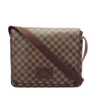 Louis Vuitton Brown Canvas Brooklyn MM Shoulder Bag