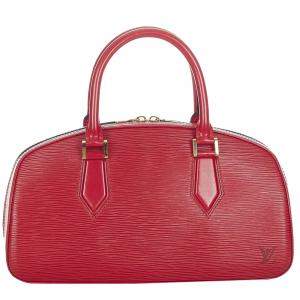 Louis Vuitton Red Epi Leather Jasmine Bag