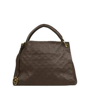 Louis Vuitton Brown Monogram Empreinte Leather Artsy MM Bag