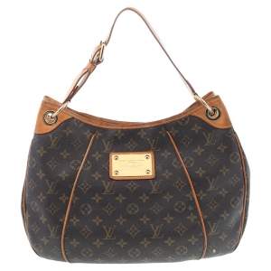 Louis Vuitton Monogram Canvas and Leather Galliera PM Bag