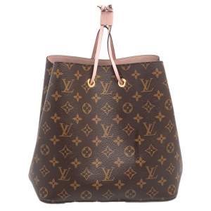 Pre Owned Louis Vuitton Rose Poudre Monogram Canvas NéoNoé MM Bag