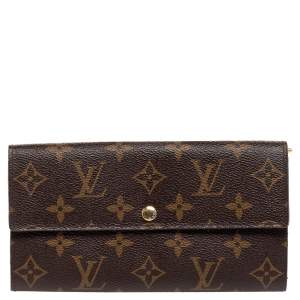 مملوكة مسبقًا Louis Vuitton Monogram Canvas Sarah Wallet 
