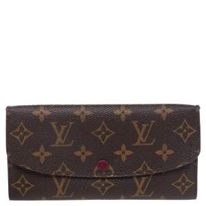 مملوكة مسبقًا Louis Vuitton Monogram Canvas Emilie Wallet