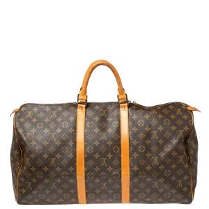 Pre Owned حقيبة لوي فيتون كيبال 55 كانفاس مونوغرامي 