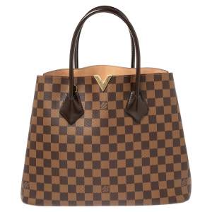 مملوكة مسبقًا حقيبة لوي فيتون كينسينغتون V كانفاس دامييه أيبين 