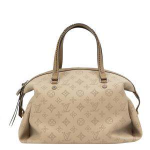 Louis Vuitton Beige Leather Asteria Shoulder Bag