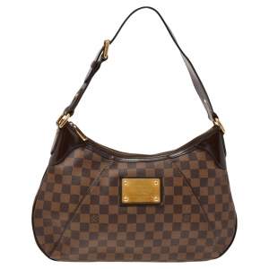 Pre Owned Louis Vuitton Damier Ebene Canvas Thames GM Bag